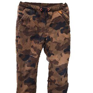 Boys Fleece Lined Camo Pants 5T